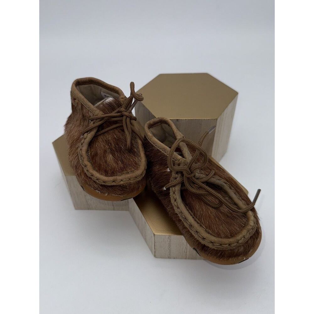Twisted X Infant Hair On Hide Chukka Driving Moc Shoes Size 5